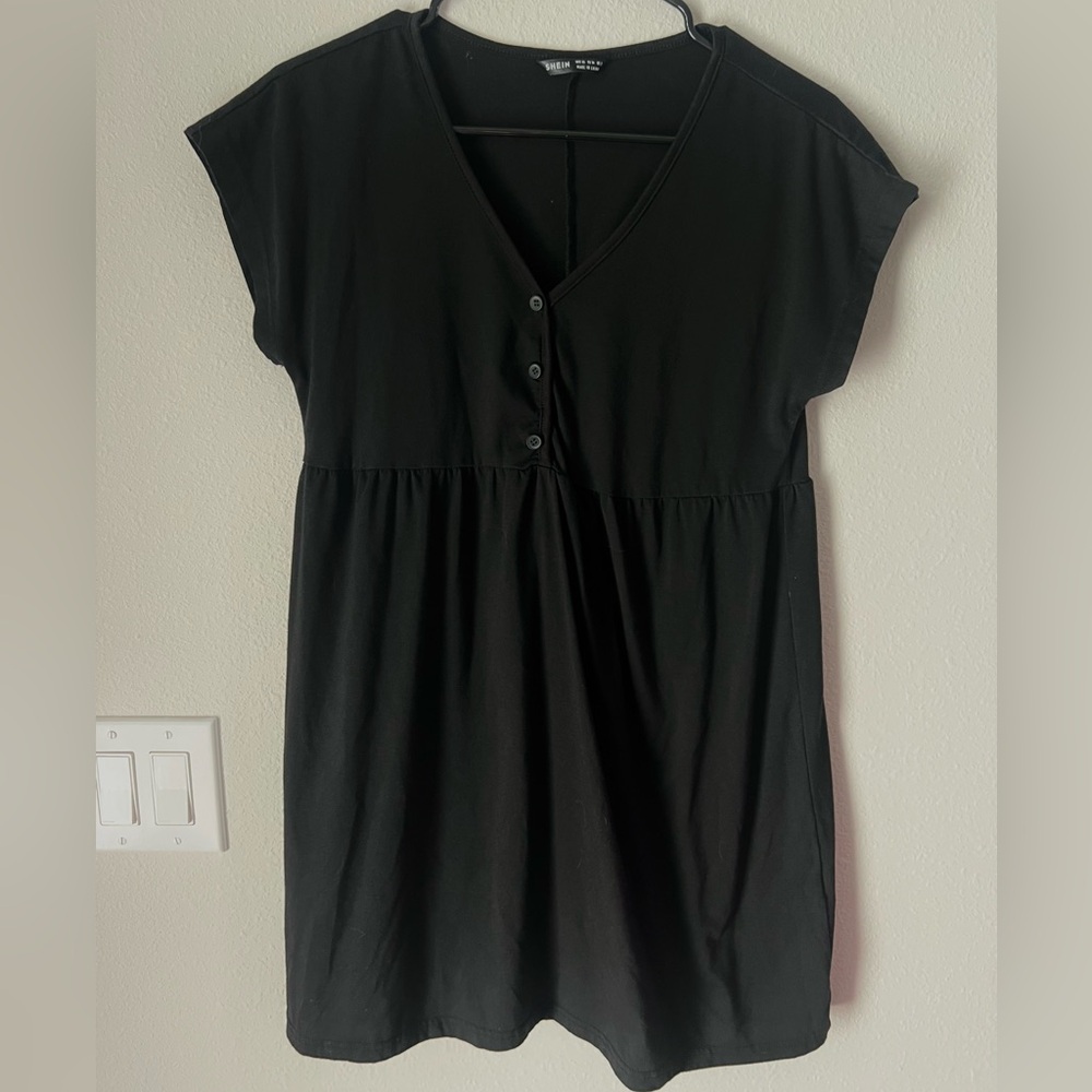 SHEIN Black Dress